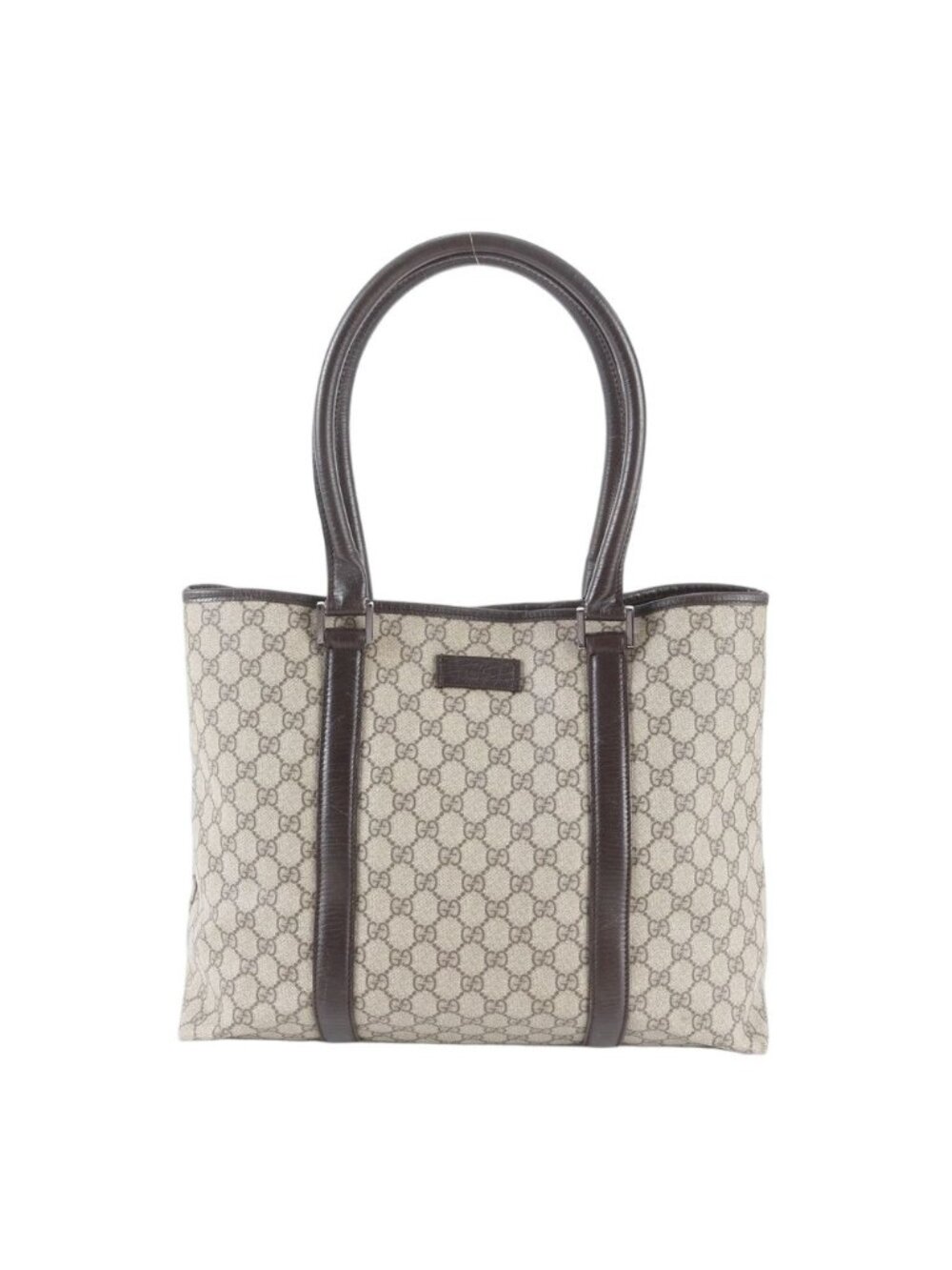 Gucci GG Supreme Leather Tote Shoulder Business Document